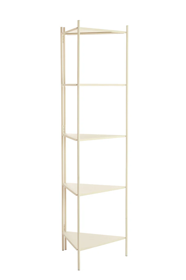Cabinet open 59x59x200 cm DISPLAY cream - Image 2