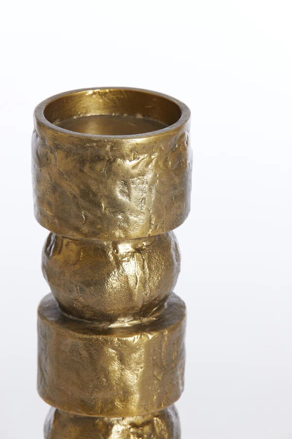 Candle holder 9x31 cm AKTA antique bronze - Image 2