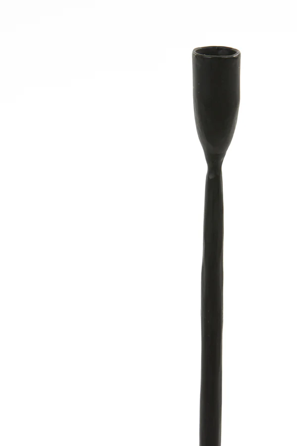 Candle stick 10,5x40 cm ICARUS matt black - Image 2