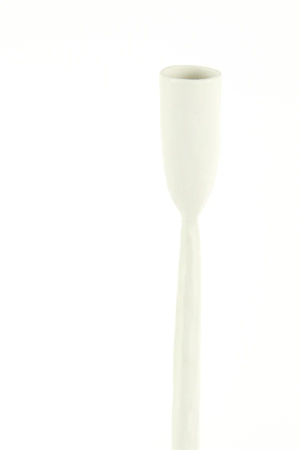 Candle stick 10,5x60 cm ICARUS cream - Image 2