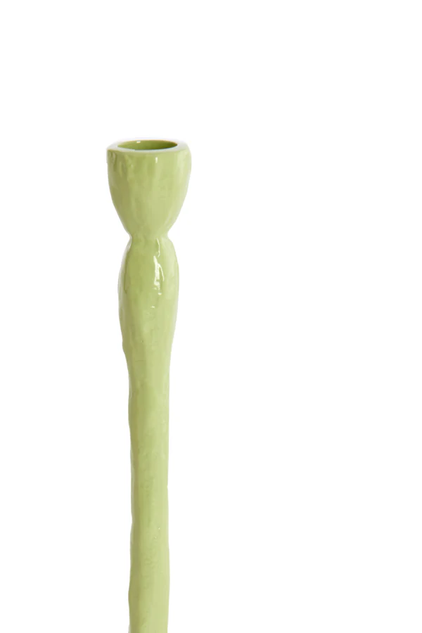Candle stick 10x31 cm ASOLO light green - Image 2
