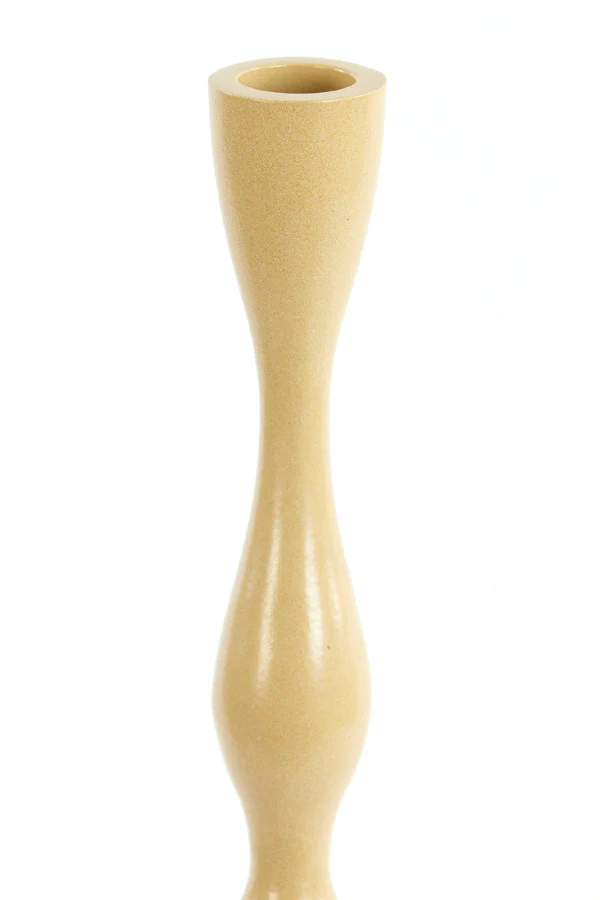Candle stick 10x60 cm PALUNO shiny sand - Image 2