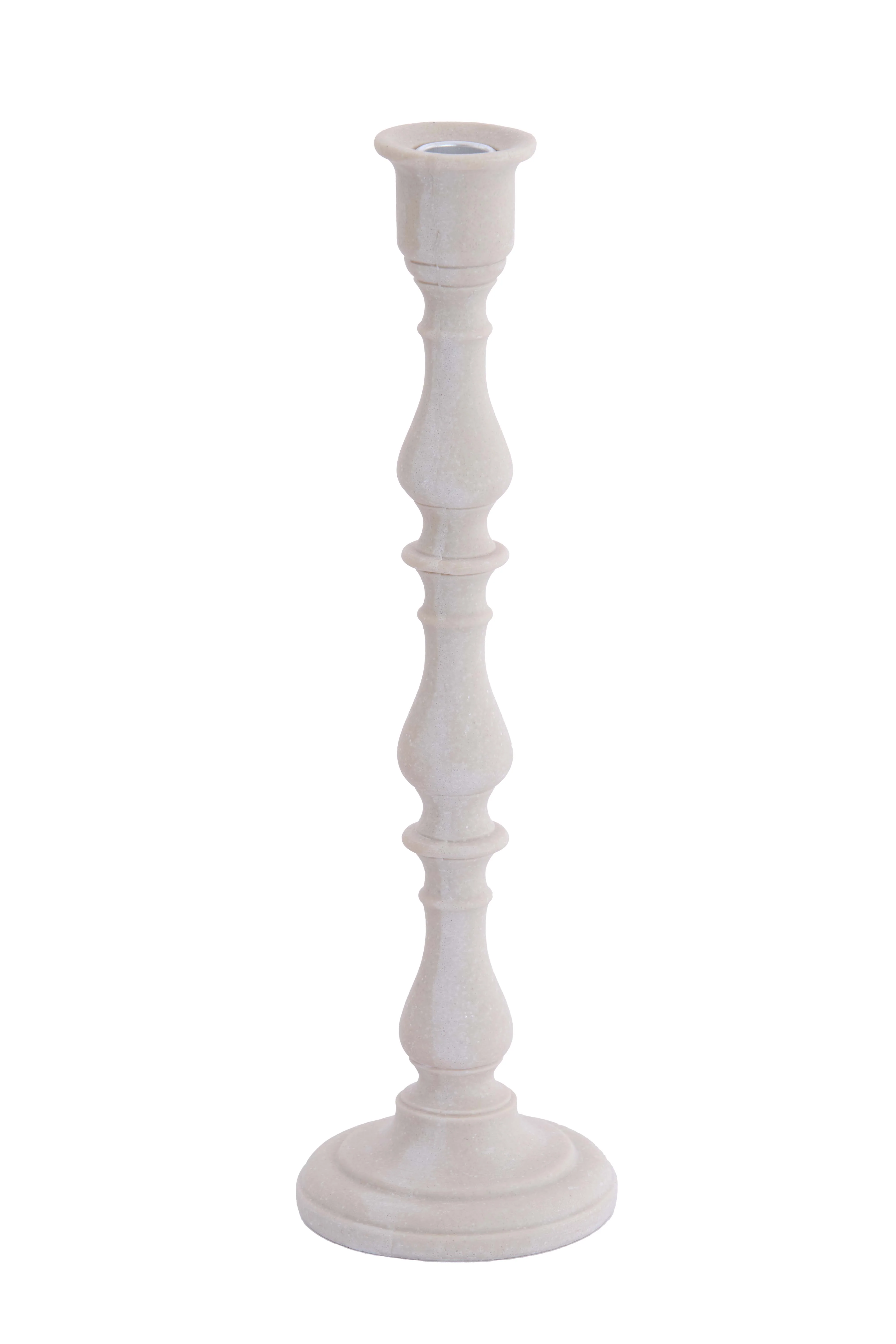Candle stick 11,5x39,5 cm SAMORA cream