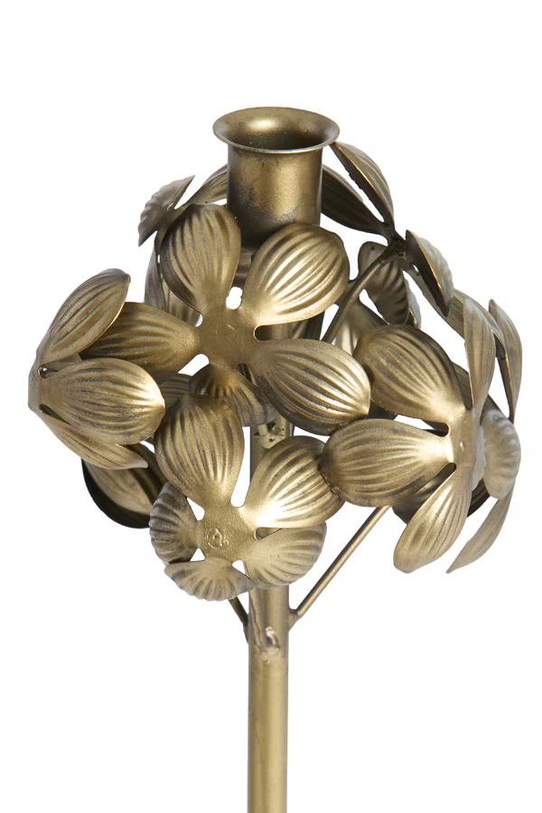 Candle stick 15x13,5x38 cm ITAJAI bronze - Image 2