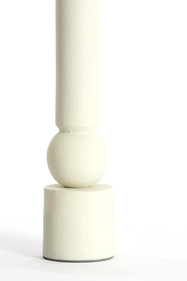 Candle stick 5x26 cm LABUAN cream - Image 3