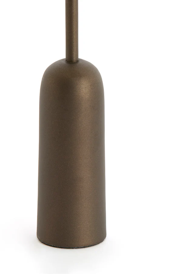 Candle stick 5x28 cm YASILO dark bronze - Image 2