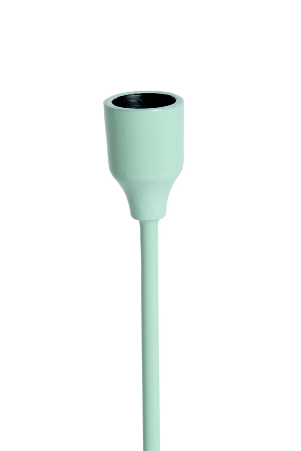 Candle stick 7,5x30,5 cm KAYIN mint - Image 2