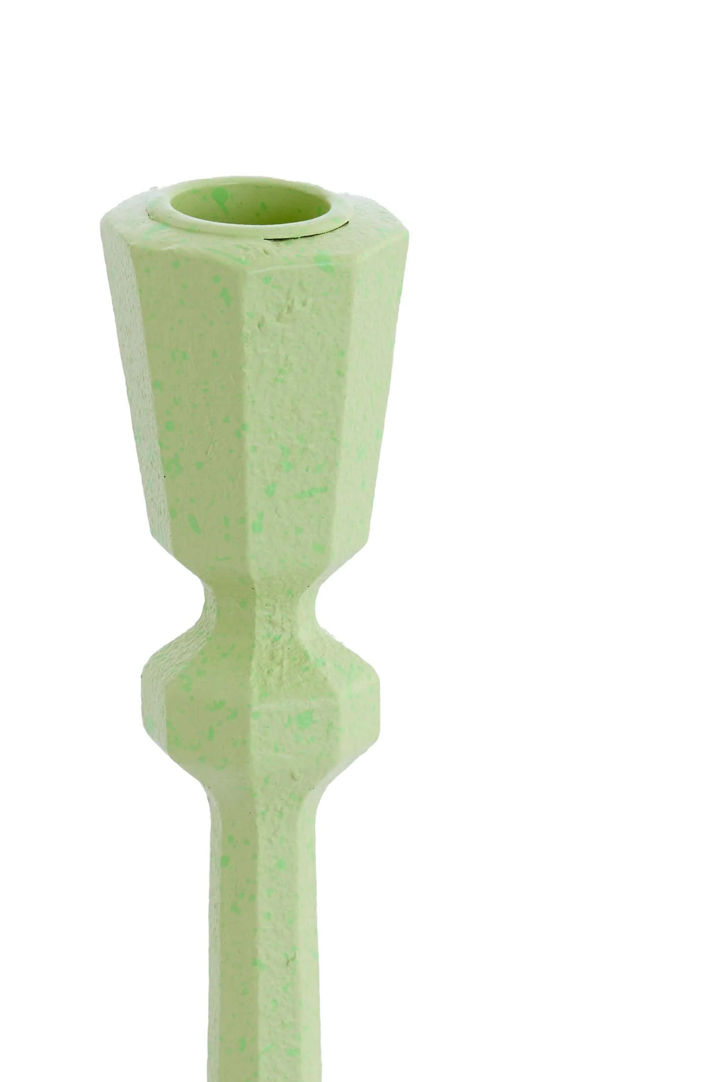 Candle stick 8x18,5 cm AVILES green - Image 2