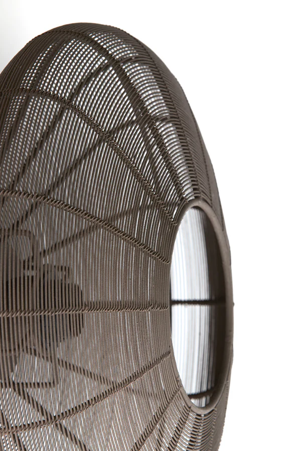 Ceiling lamp 40x17 cm BAHOTO matt dark brown - Image 3