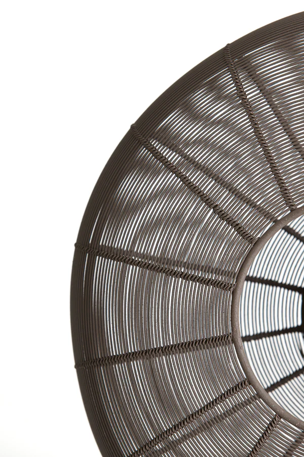 Ceiling lamp 40x17 cm BAHOTO matt dark brown - Image 4