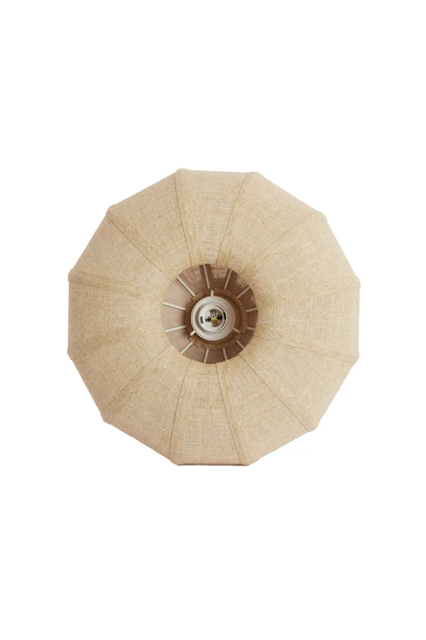 Ceiling lamp 40x21,5 cm ZOSIA linen natural - Image 2