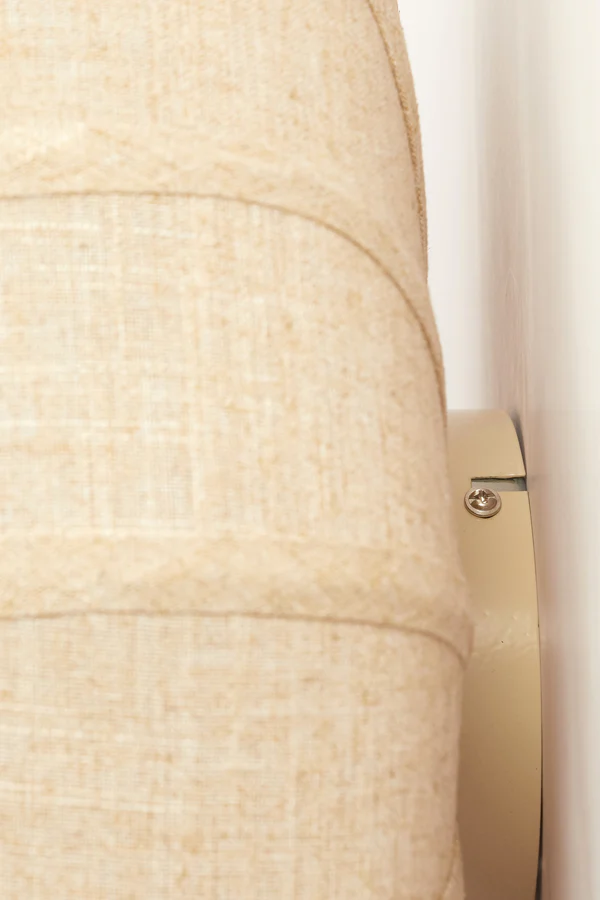 Ceiling lamp 40x21,5 cm ZOSIA linen natural - Image 5