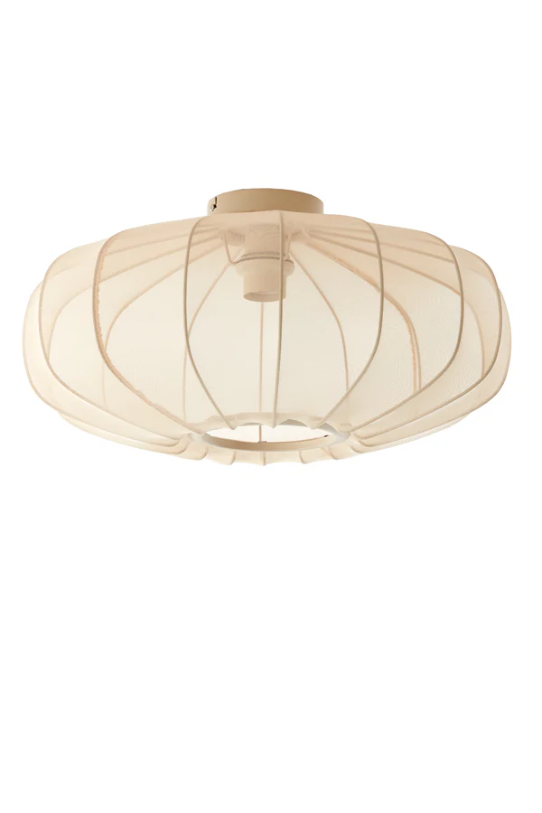Ceiling lamp 50x24 cm PLUMALIA sand
