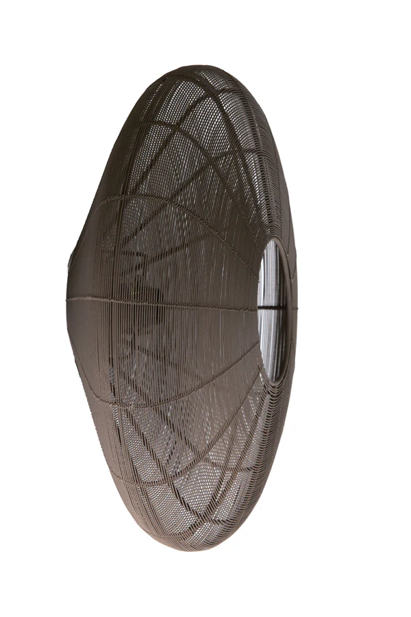 Ceiling lamp 51x18 cm BAHOTO matt dark brown - Image 2