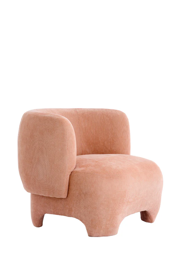 Chair 80x80x71 cm ZENICA light orange - Image 3