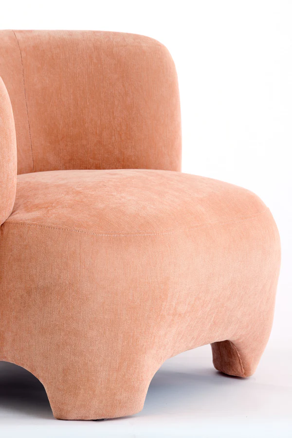 Chair 80x80x71 cm ZENICA light orange - Image 7