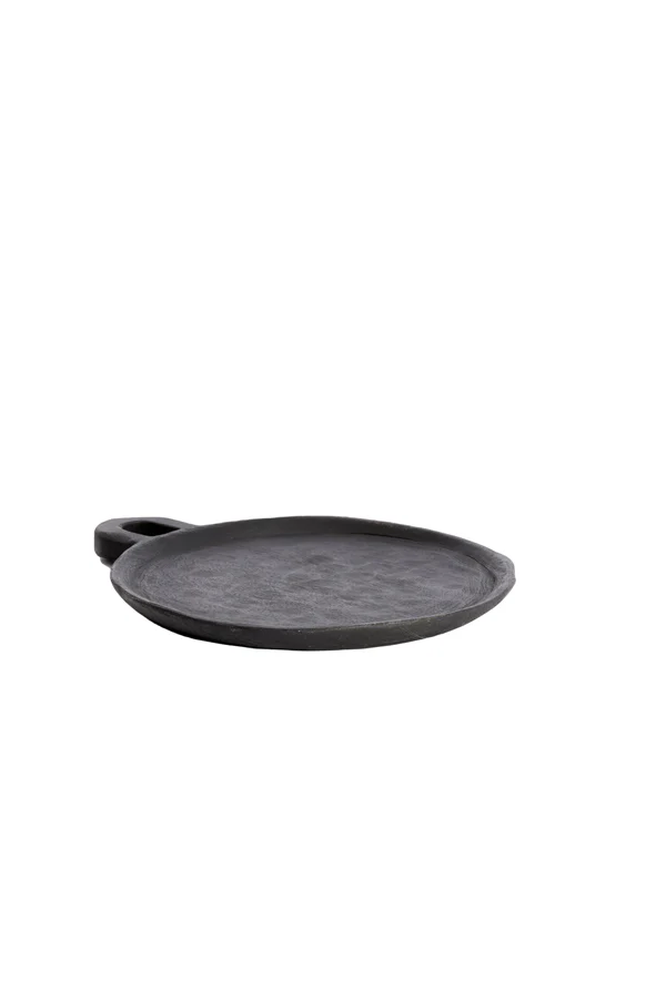 Chopping board 36x30x2,5 cm ISOLO mango wood black