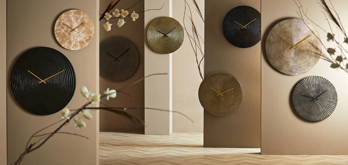 Clock 58 cm CERVINO antique black - Image 5