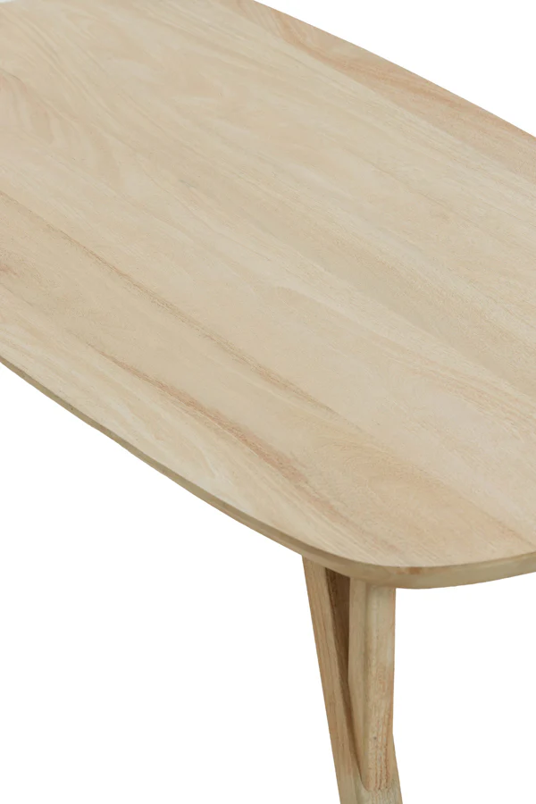 Coffee table 120x65x40 cm QUENZA mango wood natural - Image 5