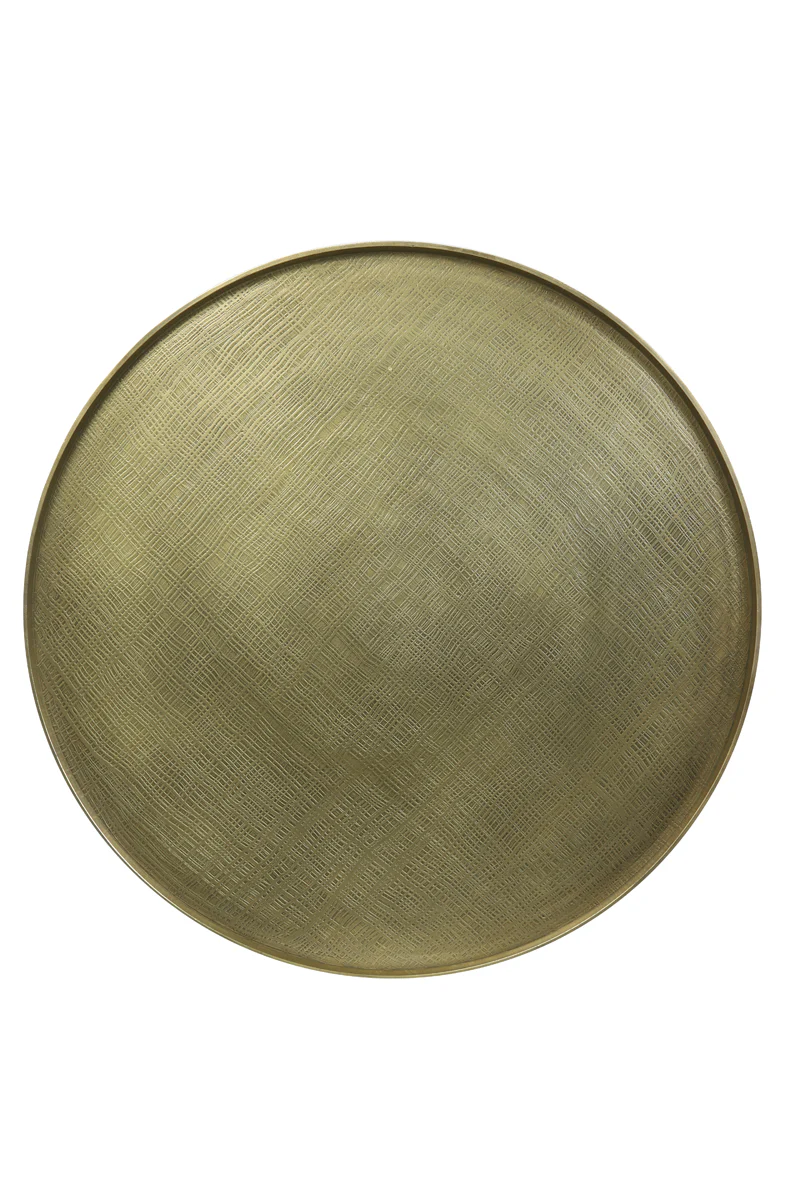 Coffee table 75x35 cm POPETA antique bronze-black - Image 5