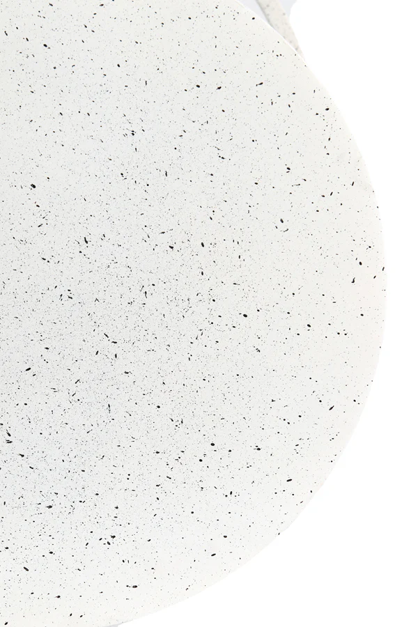 Coffee table S/2 65x38+75x42 cm SADAR white+l grey spotted - Image 4