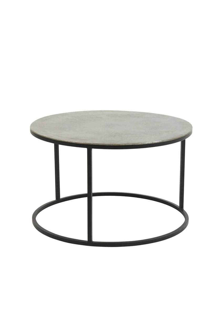 Coffee table S/2 67,5x39,5+75x45 cm TALCA rw lead+ant lead - Image 9