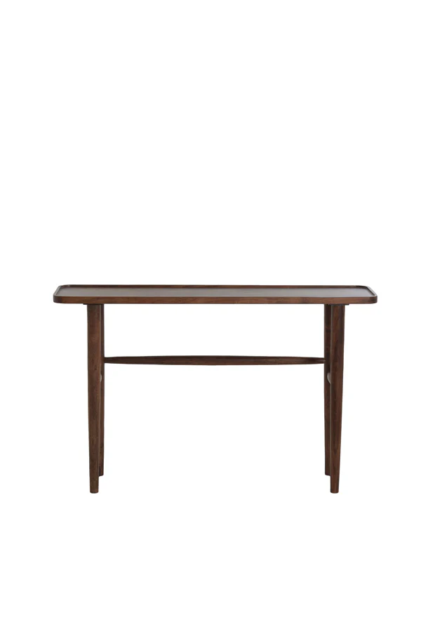 Console 120x30x75 cm QIANO acacia wood brown