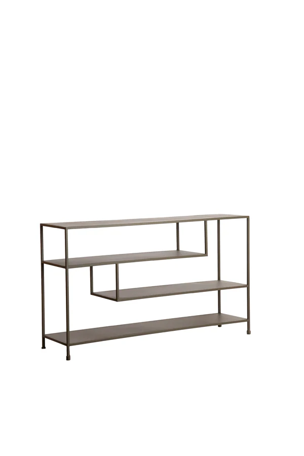 Console 140x35x80 cm YLAYA matt brown - Image 2