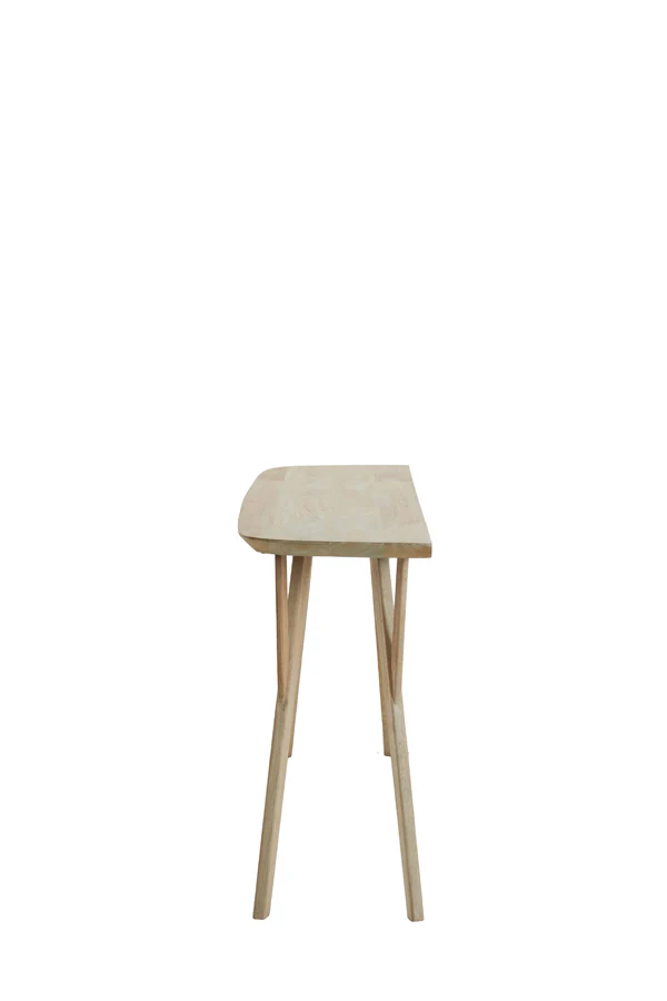 Console 160x44x82 cm QUENZA mango wood natural - Image 3