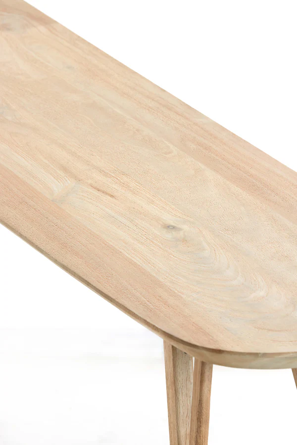 Console 160x44x82 cm QUENZA mango wood natural - Image 6