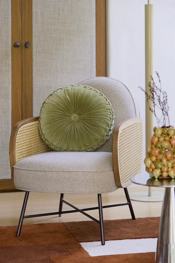 Cushion 40 cm BEREND olive green - Image 3