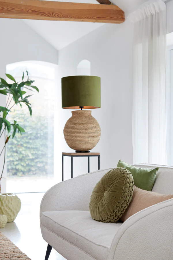 Cushion 40 cm BEREND olive green - Image 4