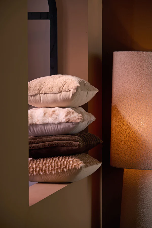 Cushion 45x45 cm BRASSA taupe - Image 4