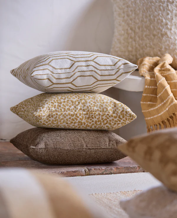Cushion 45x45 cm ELYRIA taupe - Image 4