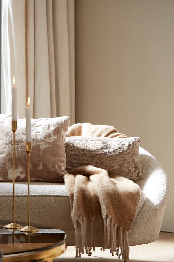 Cushion 45x45 cm HUSLIA beige - Image 5