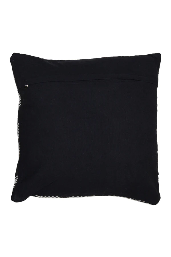 Cushion 45x45 cm MACKEY black+beige - Image 2