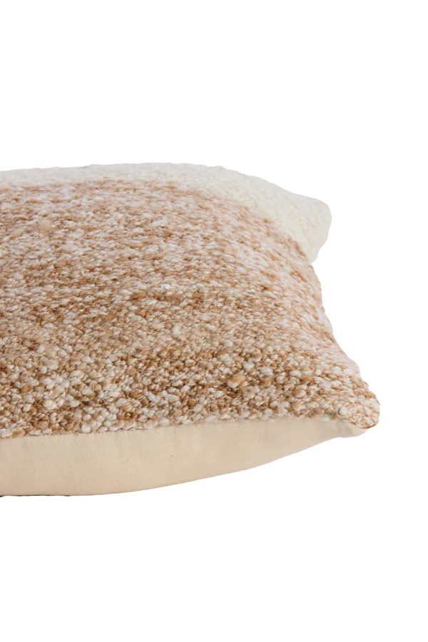 Cushion 45x45 cm SABALO brown-cream - Image 3