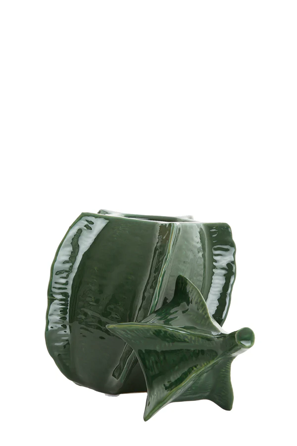 Deco box 21x20,5x31 cm SABARA shiny emerald - Image 3
