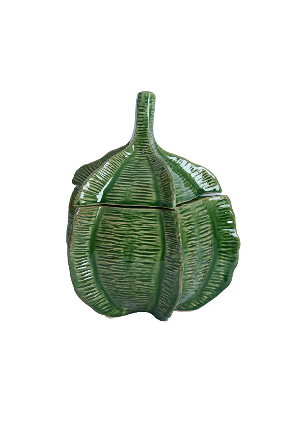 Deco box 21x27 cm SABARA shiny green