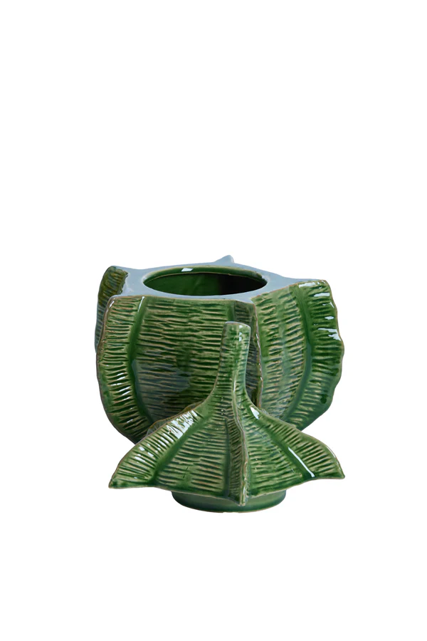 Deco box 21x27 cm SABARA shiny green - Image 2