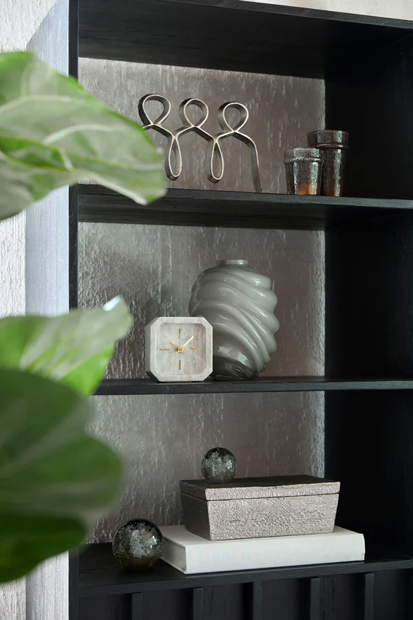 Deco box 29x19x10 cm LINA antique silver - Image 4