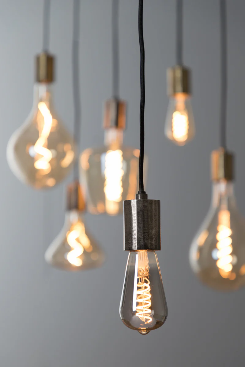 Deco LED angular 6,5x14,5 cm LIGHT 4W smoked E27 dimmable - Image 3