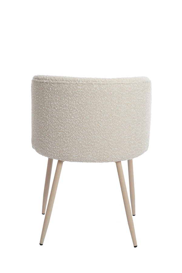 Dining chair 56x55x79 cm ELYNA cream+cream - Image 4