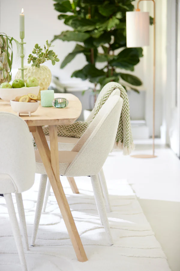 Dining chair 57x51x84 cm DJESLIN beige - Image 13