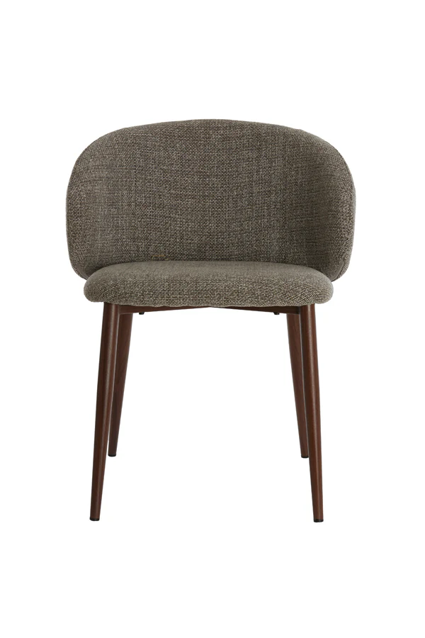 Dining chair 57x56x74 cm ALUKO black-light brown+brown - Image 4