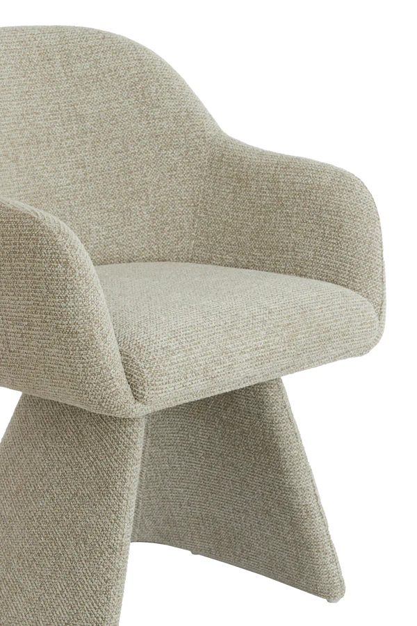 Dining chair 58x51,5x81 cm RONAN taupe - Image 5