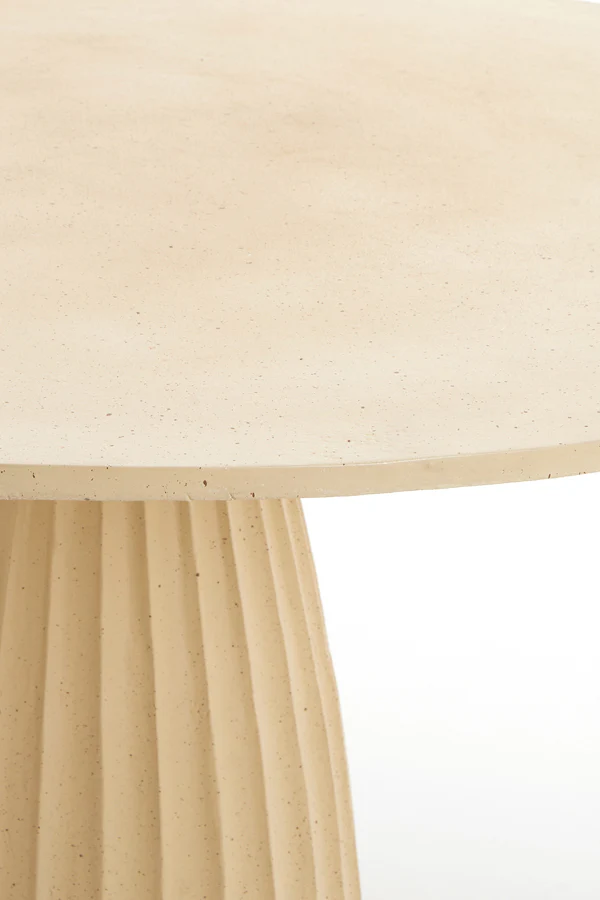 Dining table 120x78 cm VEGLIA matt sand+light brown spotted - Image 4