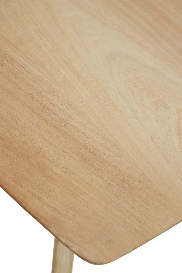 Dining table 200x100x76 cm QUENZA mango wood natural - Image 8