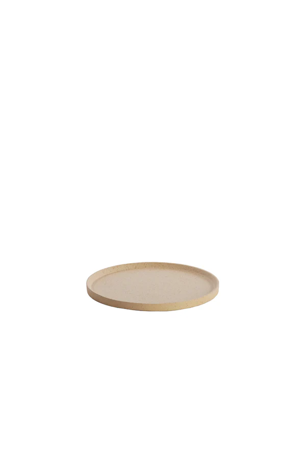 Dish 21,5x1,5 cm MAES sand+light brown spotted