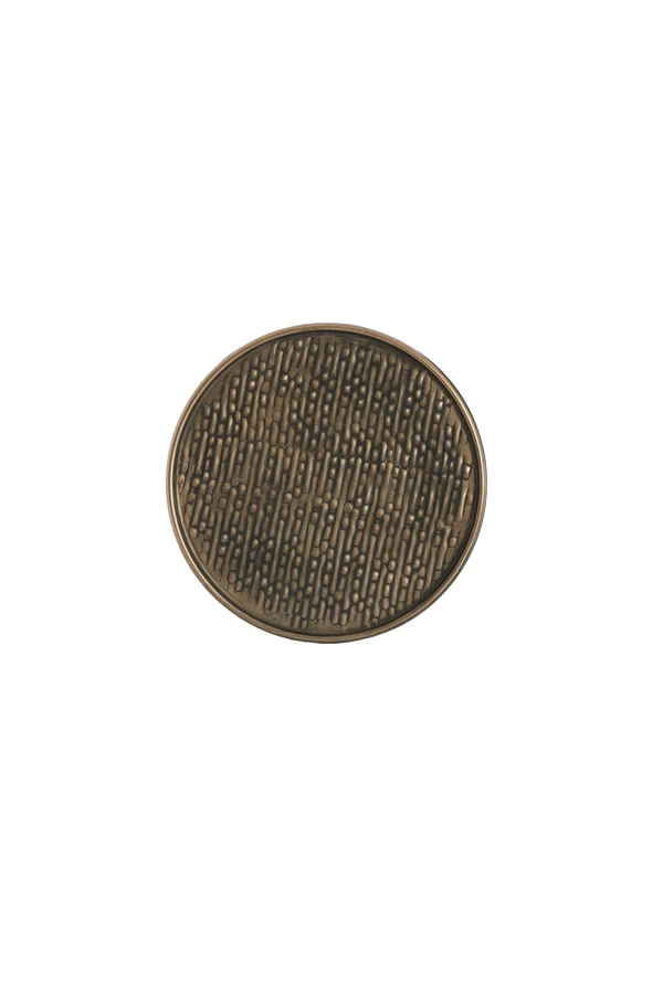 Dish 22x1 cm MANAROLA dark brown-bronze - Image 2